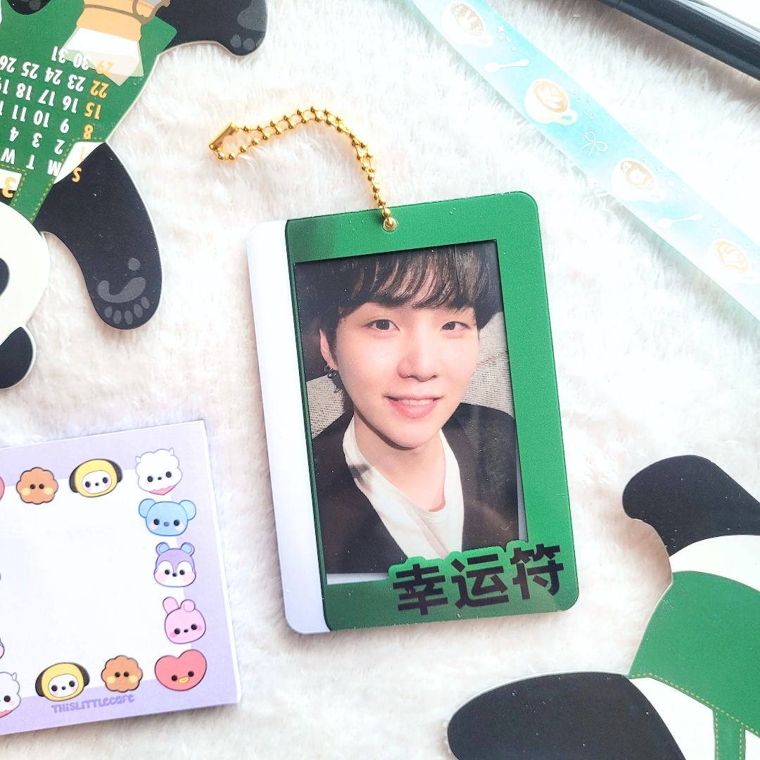 Mahjong Acrylic Photocard Holder (Keychain)