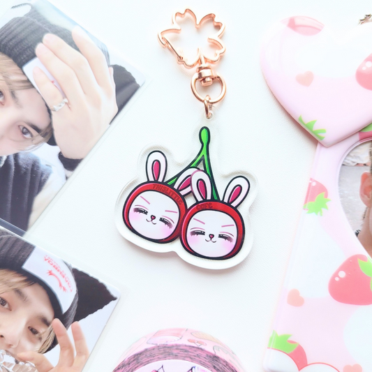 Cheol Cherry Acrylic Keychain